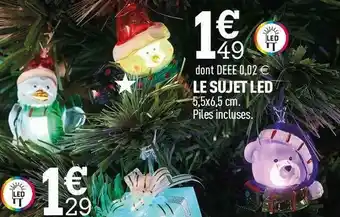 Centrakor Le sujet led offre