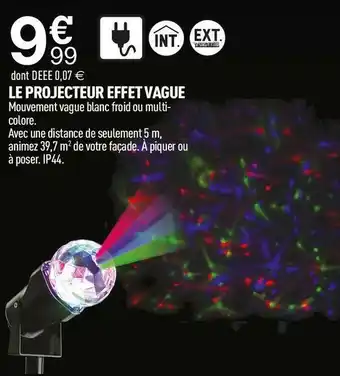 Centrakor Le projecteur effet vague offre