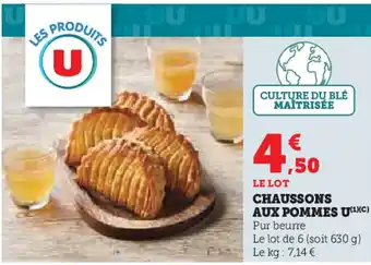 Hyper U U Chaussons aux pommes offre