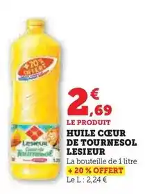 Intermarché Moules de bouchot producteurs et commerçants offre