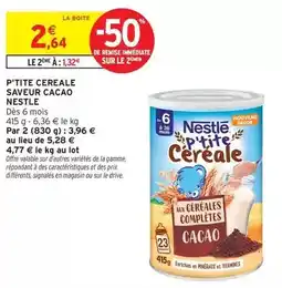 Intermarché Lactel - eveil croissance 3 nature offre