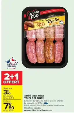 Intermarché Bonduelle - haricots verts extra fins rangés offre