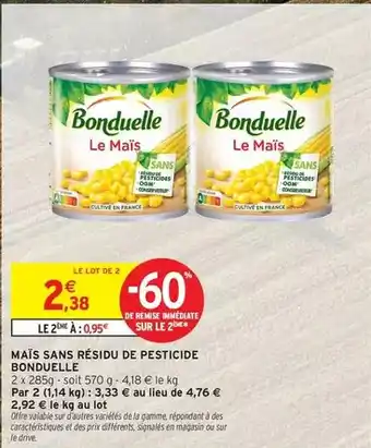 Intermarché Rana - cappelletti jambon cru offre