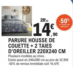 Conforama Parure josephine + drap-housse a partir de offre