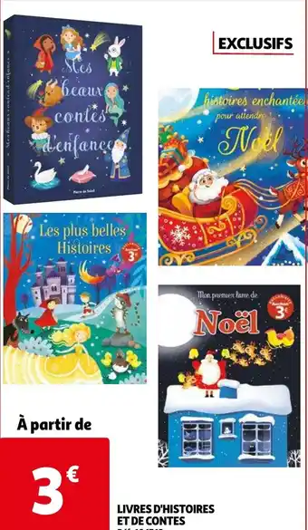 Auchan Livres d'histoires et de contes offre