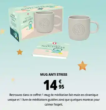Auchan Mug anti stress offre