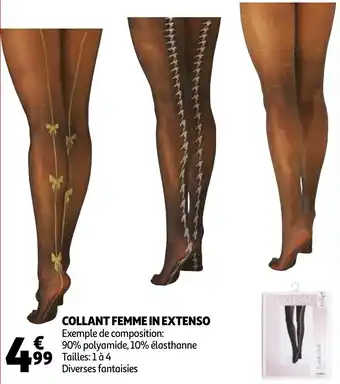 Auchan Collant femme in extenso offre