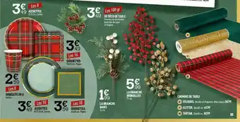 Centrakor Assiettes, Déco De Table, Gobelets 20 Cl, Assiettes, La Branche Baies, La Branche Brindilles, Chemins De Table offre