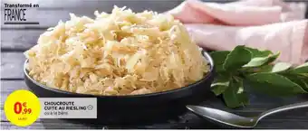 Choucroute Cuite Au Riesling