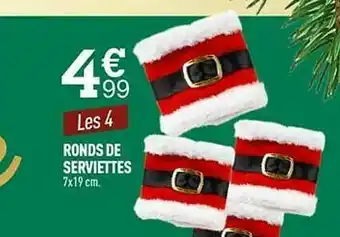 Centrakor Ronds De Serviettes offre