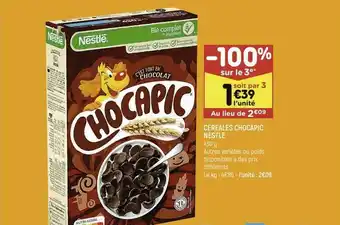Céréales Chocapic Nestlé