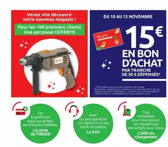 Mr Bricolage Une Perceuse Offerte offre