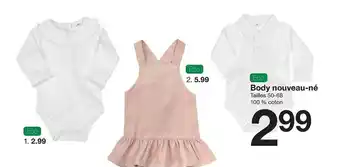 Zeeman Body Nouveau-né offre