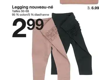 Zeeman Legging Nouveau-né offre