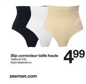 Slip Correcteur Taille Haute