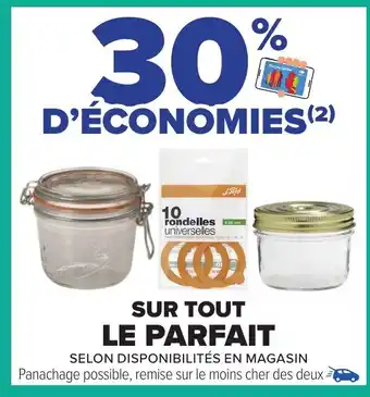 Carrefour LE PARFAIT Sur tout offre