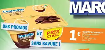 E.Leclerc "Danette de danone" offre
