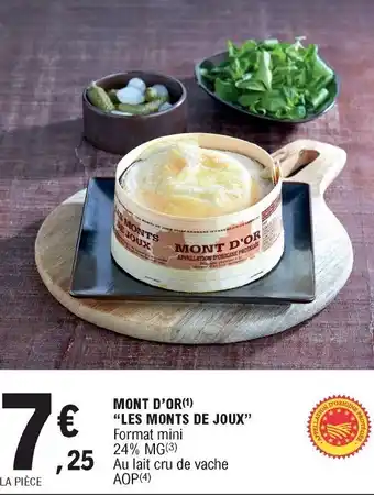 E.Leclerc Mont d'or "les monts de joux" offre