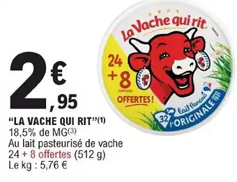 E.Leclerc "La vache qui rit" offre