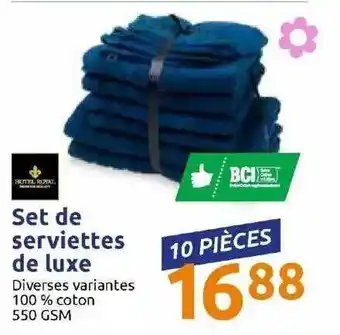 Set De Serviettes De Luxe