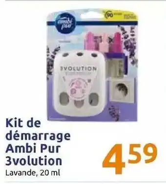 Action Kit De Démarrage Ambi Pur 3volution offre