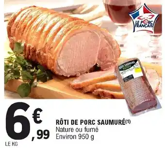 E.Leclerc Rôti de porc saumuré offre