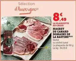Hyper U U - 4 croissants + 4 pains chocolat saveurs offre