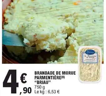 E.Leclerc Brandade de morue parmentière offre