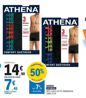 E.Leclerc Boxers offre