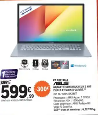E.Leclerc PC portable offre
