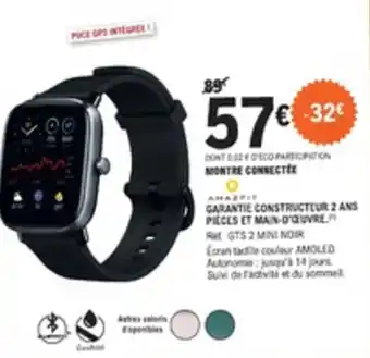 E.Leclerc Montre connectée offre