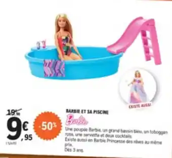 E.Leclerc Barbie et sa piscine offre