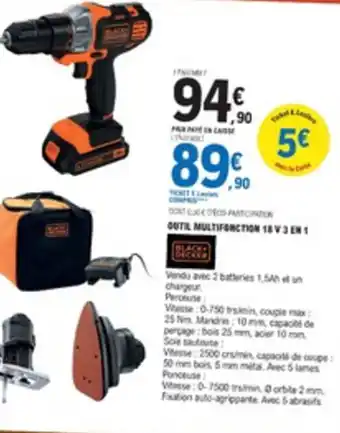 E.Leclerc Outr multifonction offre