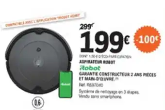 E.Leclerc Aspirateur robot offre