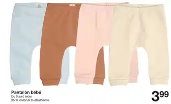 Zeeman Pantalon bébé offre