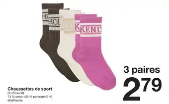 Zeeman Chaussettes de sport offre