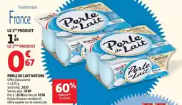Carrefour Gallia - lait 2ème aop calisma offre