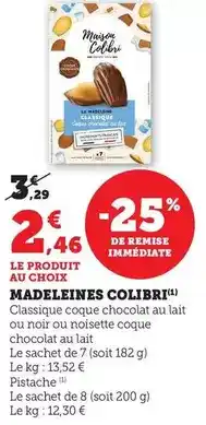 U Express Petit navire - saumon fume offre