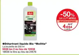 MELITTA Détartrant liquide bio