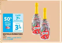Auchan Supermarché Bouteille célébrations offre