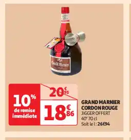 Auchan Supermarché Grand marnier cordon rouge offre