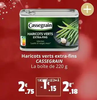 Coccimarket CASSEGRAIN Haricots verts extra-fins offre