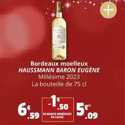 Coccimarket HAUSSMANN BARON EUGÈNE Bordeaux moelleux offre