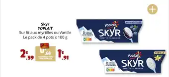 Coccimarket YOPLAIT Skyr offre