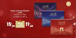 Coccinelle Supermarché LINDT Boîte champs-élysées offre