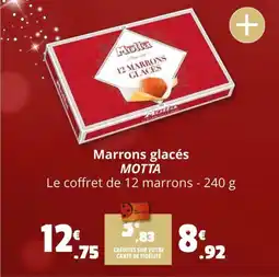 MOTTA Marrons glacés