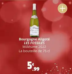 LES FOSSILES Bourgogne aligoté
