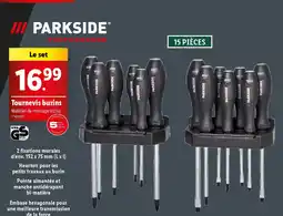 Lidl PARKSIDE® Tournevis burins offre