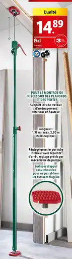 Lidl Étai offre