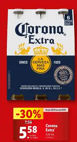 Lidl Corona Extra offre